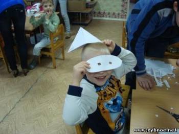 Ученики Рыбновской школы №3 посетили Детский садик «Светлячок»