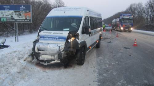 Утро на федеральной трассе М5 «Москва - Рязань» омрачилось авариями - читатели Rybnoe.Net