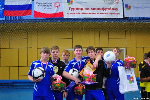 Костинская школа-интернат из Рыбновского района одержала победу в турнире по мини-футболу в Рязани