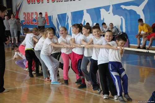 День Здоровья школы №4 города Рыбное, 7 апреля, в ФСК Звезда города Рыбное