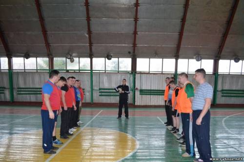 Рыбновские полицейские провели турнир по мини-футболу