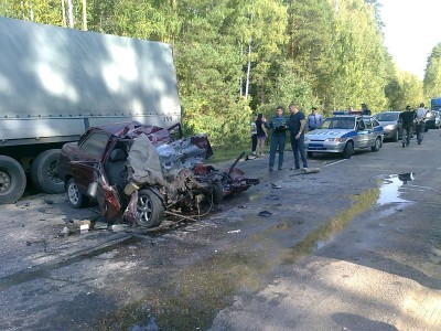 Под Касимовым погибло два человека в ДТП