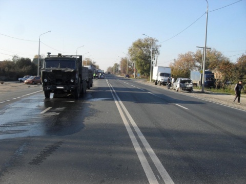 8 октября в Рыбновском районе столкнулись три машины