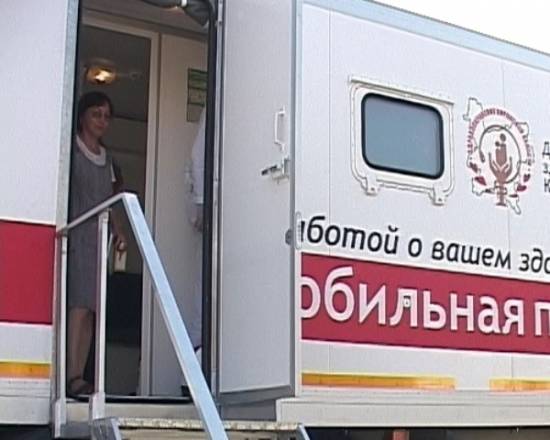 В Рыбновском районе будет курсировать мобильная поликлиника в апреле