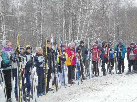 Открытое первенство «Рыбновской ДЮСШ» по лыжным гонкам