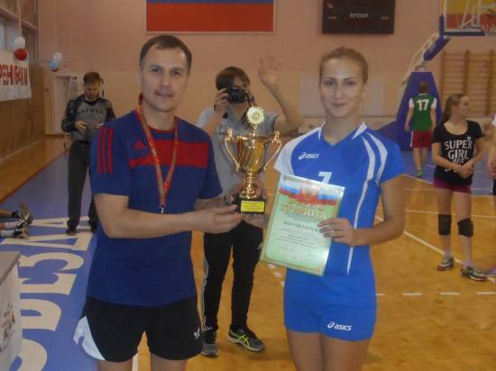 В Рыбновском районе прошел Кубок по волейболу