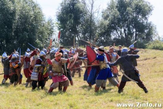 В Рыбновском районе прошел фестиваль «Битва на Воже»