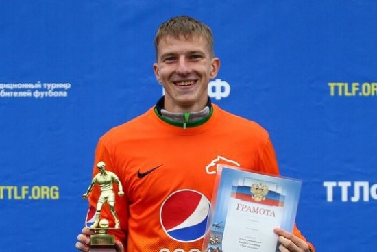 Футболист Александр Барков