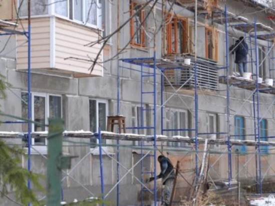 Работы по капитальному ремонту в Рыбновском районе