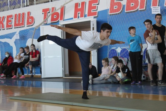Олимпиада по физкультуре среди школьников Рыбновского района