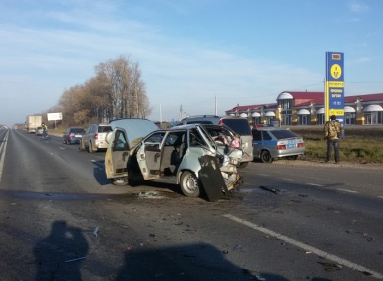 На М5 «Урал» в аварии пострадали пять человек