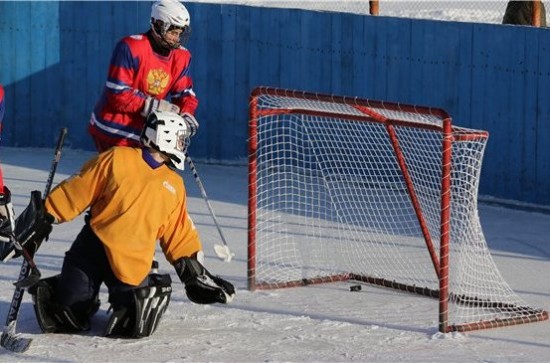 В первом туре чемпионата Рыбновского района по хоккею забили 36 шайб