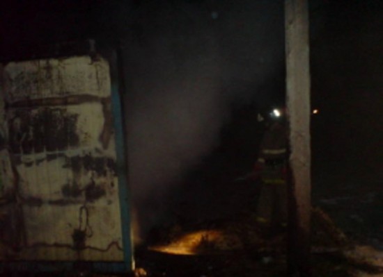 В Рыбновском раойне сгорел жилой дом