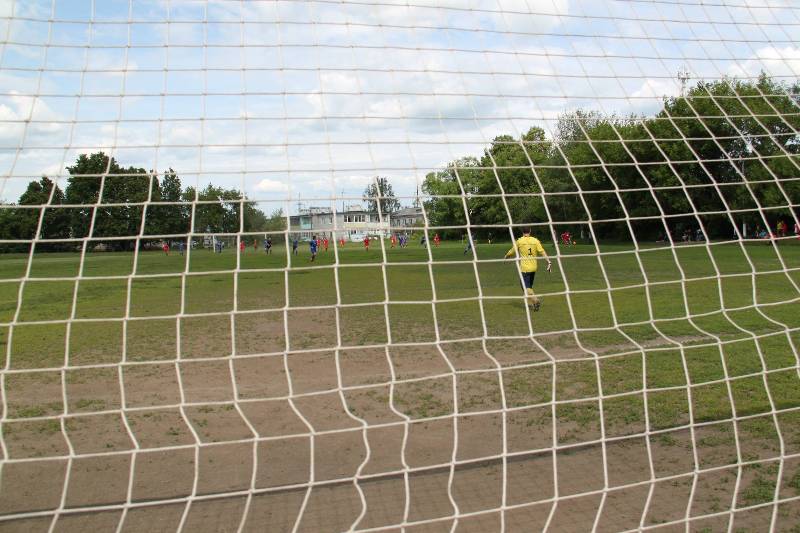 В первом туре чемпионата Рыбновского района по футболу забили 31 мяч