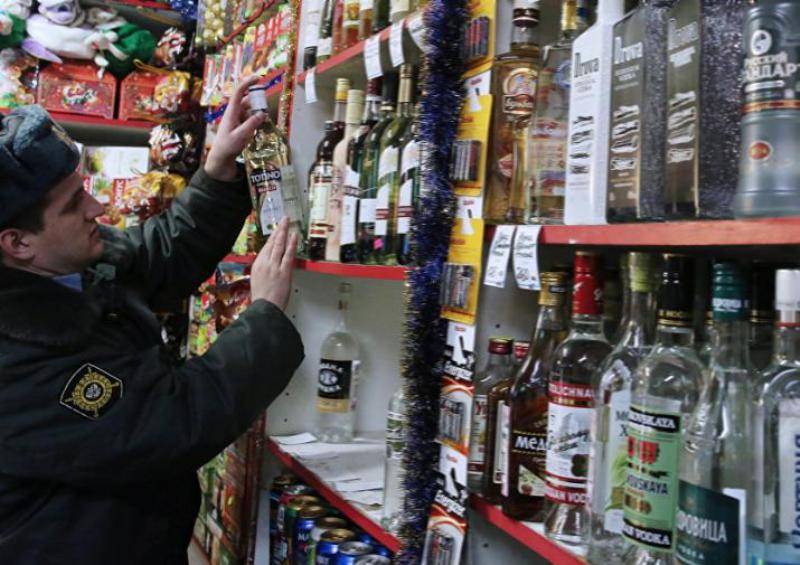 В Рыбновском районе пресекли факт незаконного оборота алкоголя