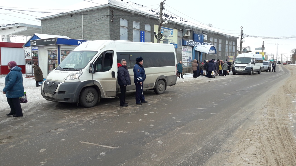 В Рыбновском районе прошла операция «Автобус – 3 этап»