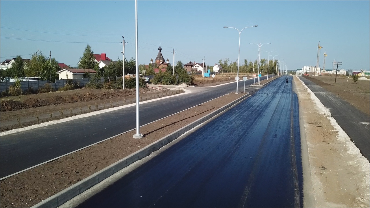 Дорогу с М5 «Урал» до ул. Большая достроили, но с открытием затягивают