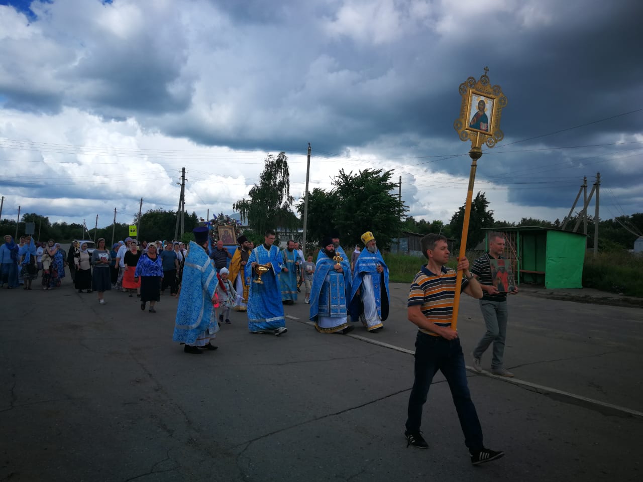 В Рыбновском районе прошел крестный ход
