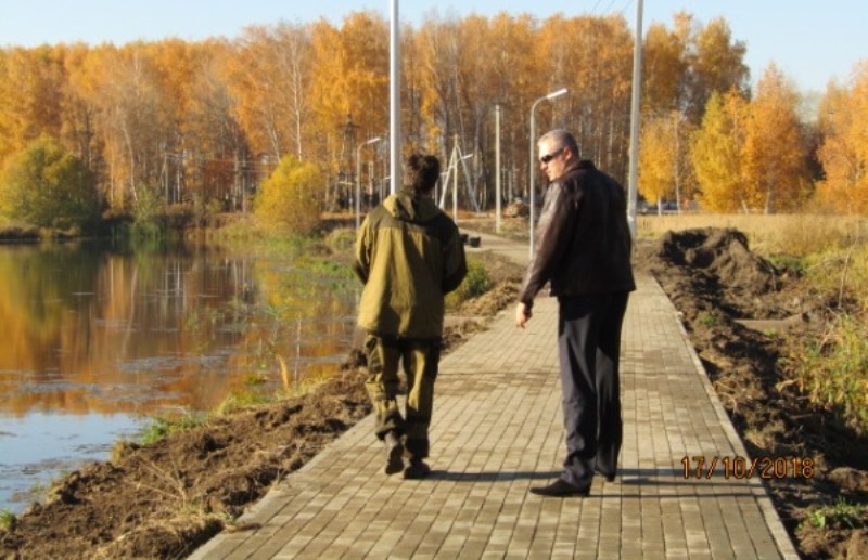 В Рыбном закончился первый этап благоустройства реки Дубянка