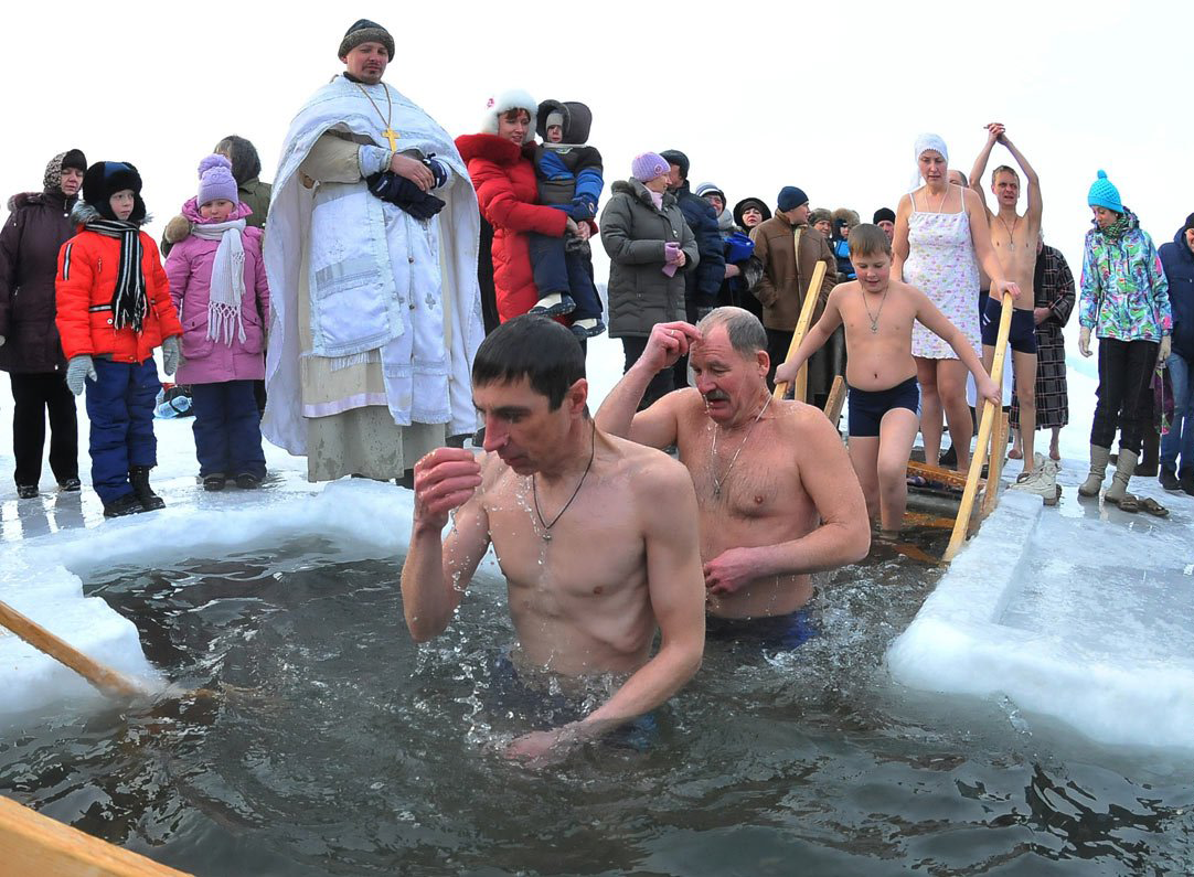 Крещенские купания в Рыбном 19 января