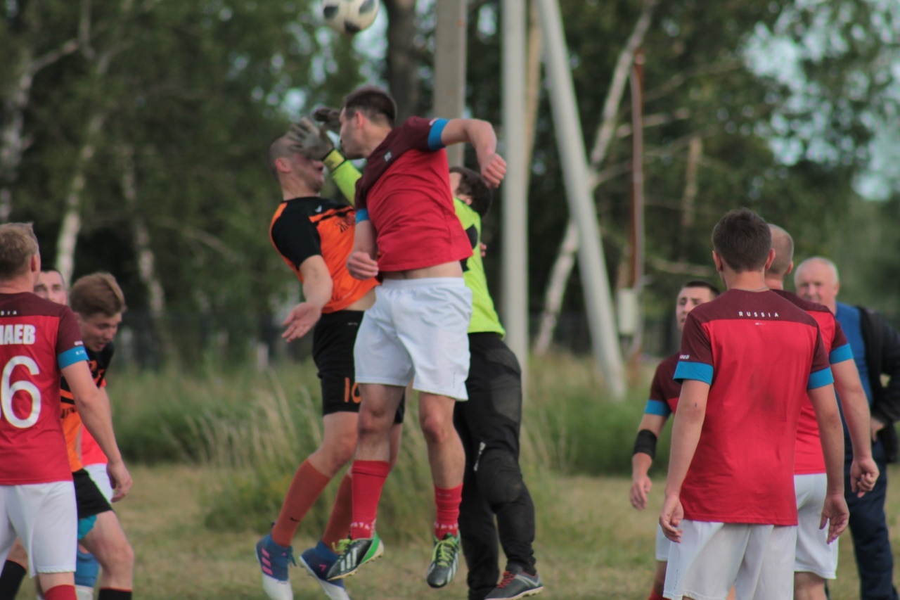 Первый круг Чемпионата Рыбновского района по футболу завершился