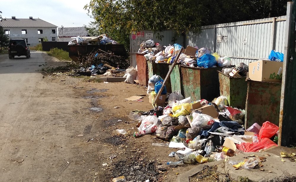 Эко-Пронск: мусор в Рыбновском районе будет вывозиться только с площадок накопления отходов