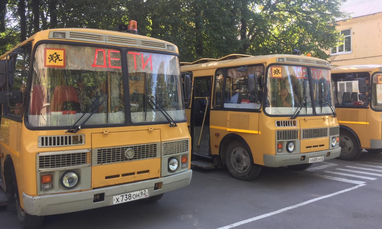 В Рыбновском районе проверили школьные автобусы перед началом учебного года