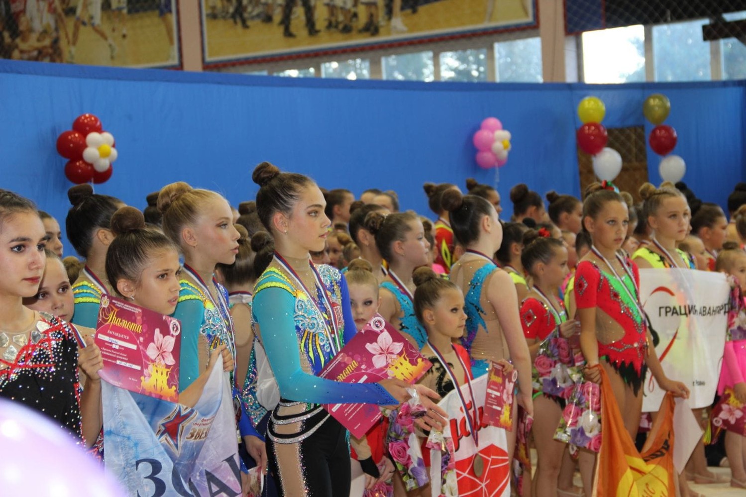 В Рыбном прошли Чемпионат и Первенство Рязанской области по эстетической гимнастике