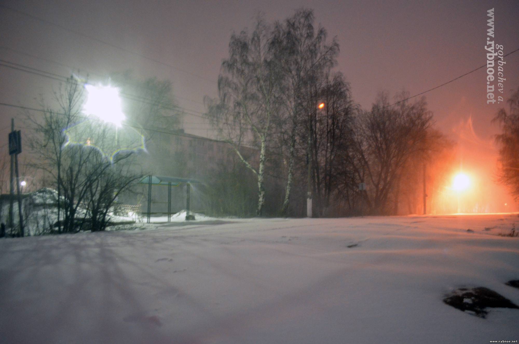 Зима 2012. Город Рыбное. Рязанская область