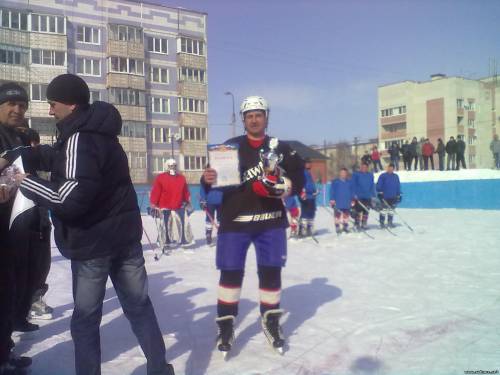 хоккей в Рыбном 2012