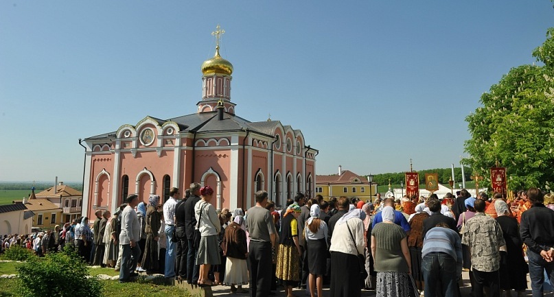 Свято-Иоанно-Богословский мужской монастырь. Пощупово Рыбновский район Рязанская область