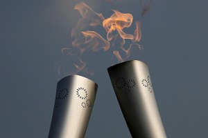 Олимпийский огонь «Сочи-2014» погас в Рязани. Видео