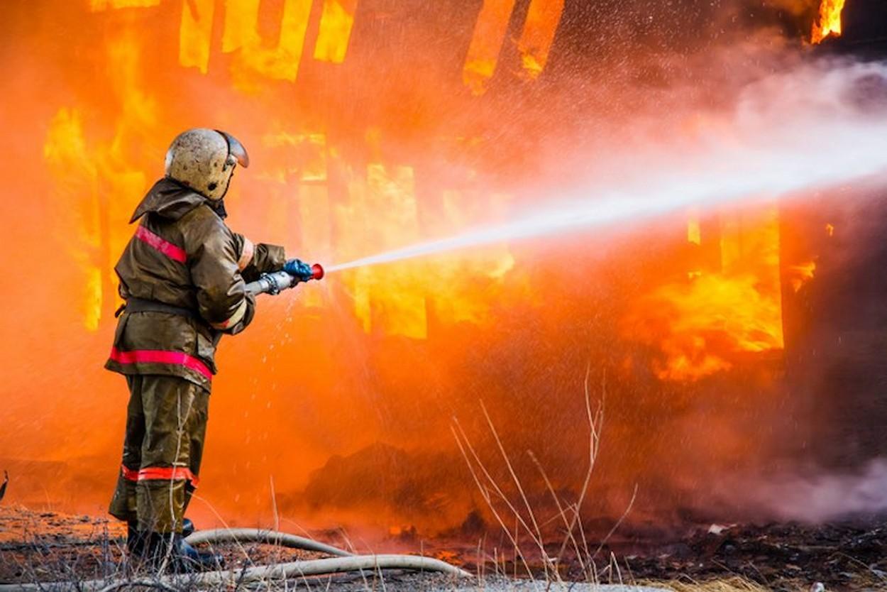 В селе Пощупово на пожаре погиб мужчина